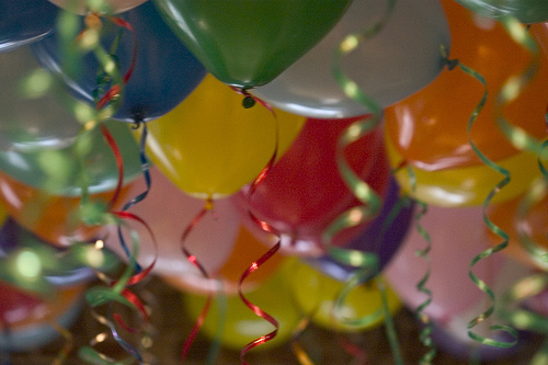 party balloons